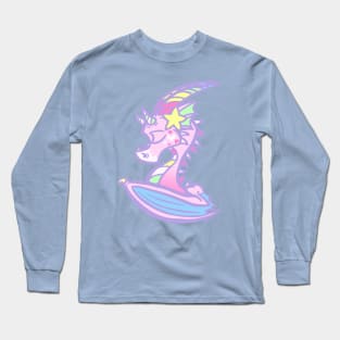 80's Pastel Toy Dragon Long Sleeve T-Shirt